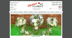 Desktop Screenshot of clevelandflorist.net